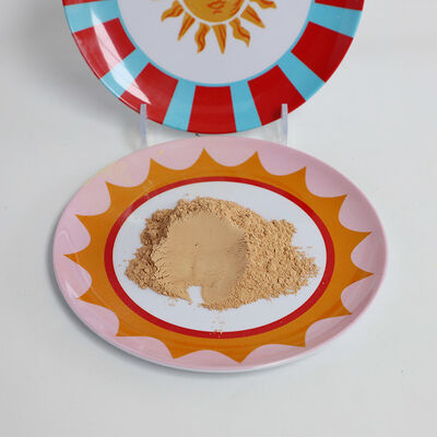 GUFAITH สีน้ําตาล Melamine Resin Powder ทนต่ออุณหภูมิสูง เหมาะสําหรับใช้ในเครื่องอาหารและการใช้งานอื่น ๆ