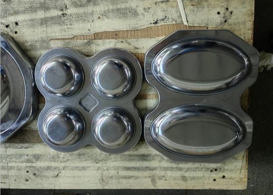 ร้านอาหารเมลามีนจานอาหารค่ำแม่พิมพ์อัด 5 นิ้วความแม่นยำสูง