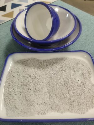 ผงเมลามีนสีขาวบริสุทธิ์ 100% UC1P สำหรับใช้บนโต๊ะอาหาร 1.573 ความหนาแน่น