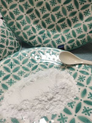 ผงเมลามีนบริสุทธิ์สำหรับเครื่องครัว 1.573 เกรดอุตสาหกรรมความหนาแน่น