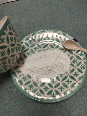 ผงเมลามีนบริสุทธิ์สำหรับเครื่องครัว 1.573 เกรดอุตสาหกรรมความหนาแน่น