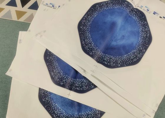 ฟรีตัวอย่างกระดาษรูปลอกเมลามีน 820*555mm 635*500mm สำหรับ Print