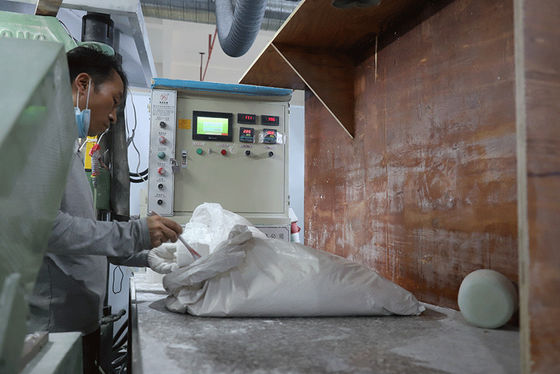 ผงเมลามีนบริสุทธิ์ 99.8%นาที ผงเรซินเมลามีนเกรดอุตสาหกรรม 25กก./ถุง