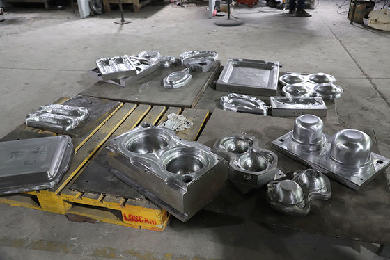 แม่พิมพ์เครื่องใช้บนโต๊ะอาหารเมลามีนที่ปรับแต่งได้ช่องเดียวแม่พิมพ์ขึ้นรูปหลายช่อง