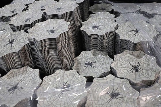 เครื่องใช้บนโต๊ะอาหารทำผงเมลามีนขึ้นรูปสารประกอบฟอร์มาลดีไฮด์ปลอดสารพิษ