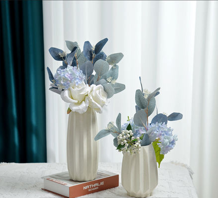 กล่องเซรามิกขนาดเล็กเรียบ สําหรับเตียงโต๊ะที่ทันสมัย ห้องนั่งเล่น ห้องน้ํา