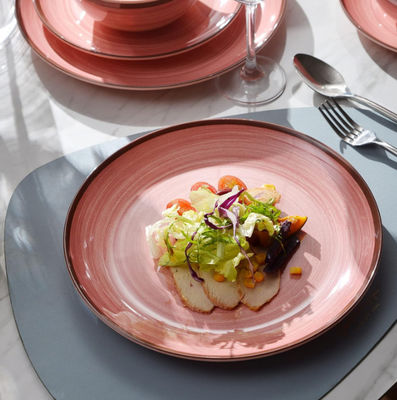 12 ชิ้น Melamine อาหารเย็นชุดจานและกระปุกสําหรับ 4 คน