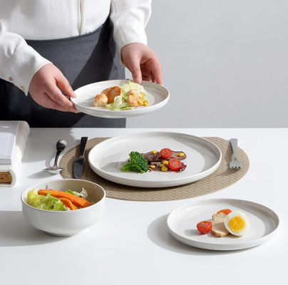 เครื่องใช้โต๊ะเมลาไมน์สีสันไม่แตกได้ เซ็ต BPA ฟรี