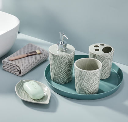 ตัวถือแปรงสีฟัน ชุดอุปกรณ์เสริมห้องน้ําเซรามิก ของขวัญวันขอบคุณพระเจ้า เครื่องตกแต่งห้องน้ํา