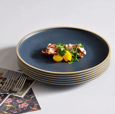 Gufaith 10.5 นิ้ว Melamine Plates Set Outdoor ไม่แตก BPA ฟรี