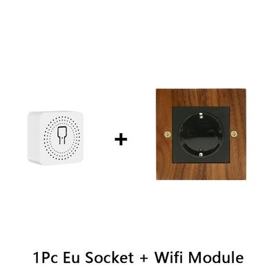 ผ้าคลุมไม้แข็ง Toggle แผนการสลับแสง ทองแดง Home Wall Switch 86 ประเภท