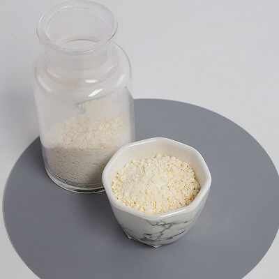 SHUANGYAN คันเถ้า 003 เปอร์เซ็นต์ เมลามีนแกรนูล สูตรโมเลกุล C3H6N6 วัสดุที่เหมาะสําหรับการผลิตอุตสาหกรรมเคมี