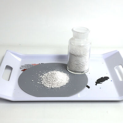 GUFAITH คันเถ้า 003 เปอร์เซ็นต์ เมลามีนแกรนูล สูตรโมเลกุล C3H6N6 อุณหภูมิการสับลิเมชั่น 300 องศาเซลเซียส เหมาะสําหรับการใช้งานอุตสาหกรรม