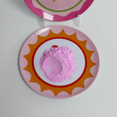 GUFAITH สีชมพู Hexamethylol Melamine ที่มีสารเมลามิน ≥ 998 ใช้ในการแปรรูปเคมีและการผลิตธาตุ