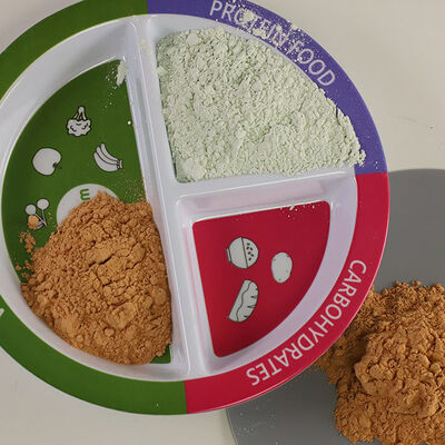 SHUANGYAN Melamine Moulding Compound Powder ใช้เป็นส่วนใหญ่ในการพิมพ์เครื่องครัวและการผลิตสินค้าครัวเรือนประจําวัน